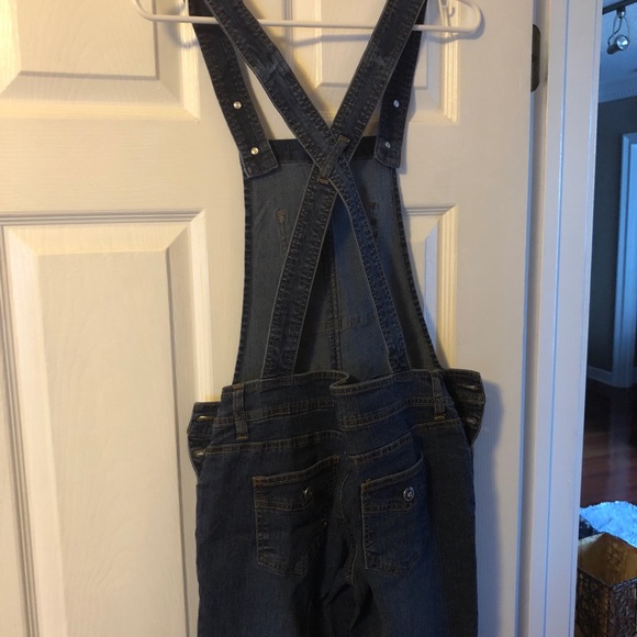 Blue Butterfly Overalls - Picture 6 of 8